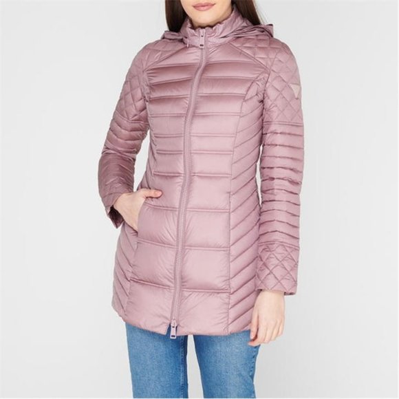 NWT GUESS Marciano XS QUILTED DOWN Natasha Puffer Jacket Coat Moncler Mackage - Picture 3 of 16